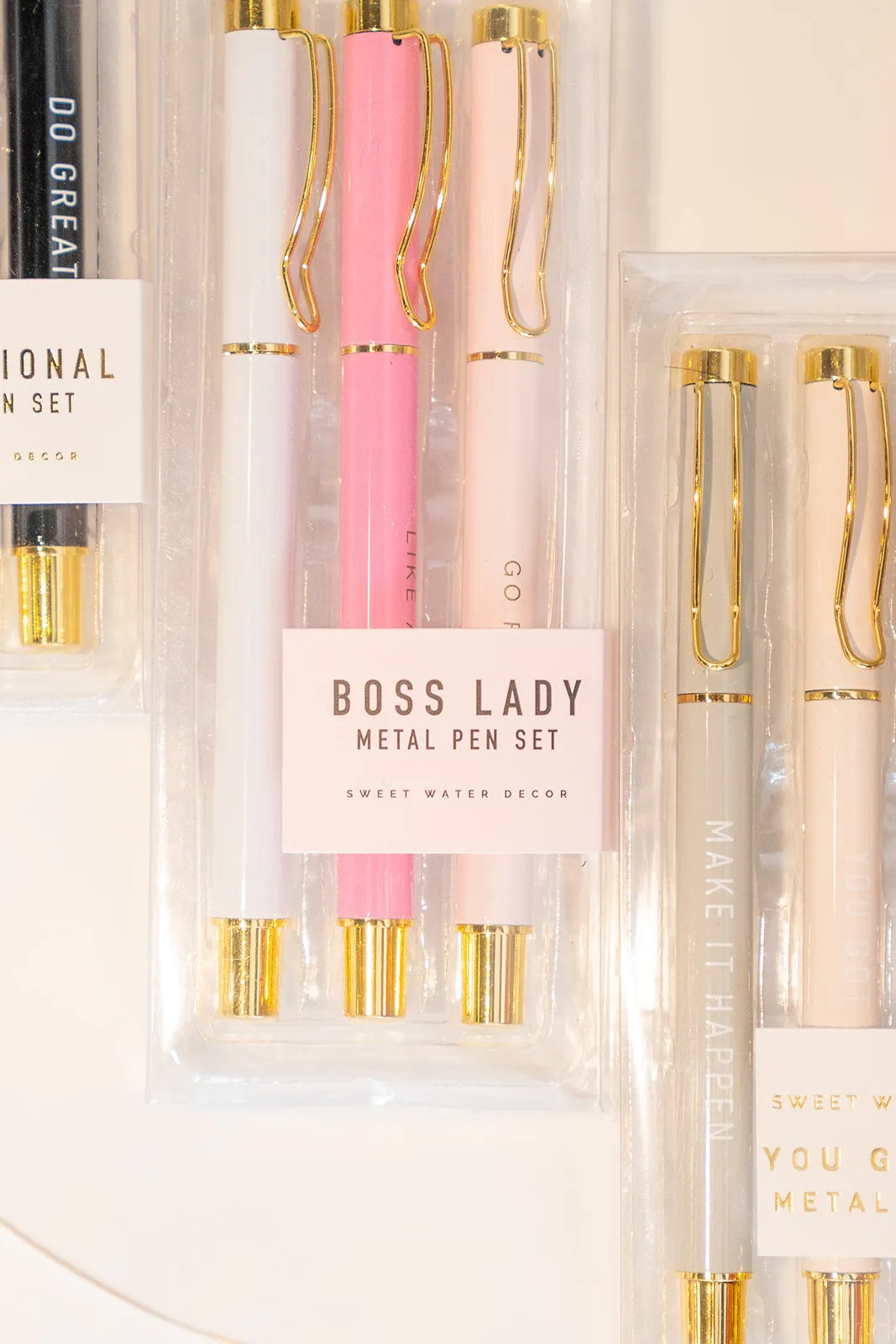 Boss Lady Metal Pen Set