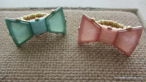 Bow Tie Stretch Ring (more colors)