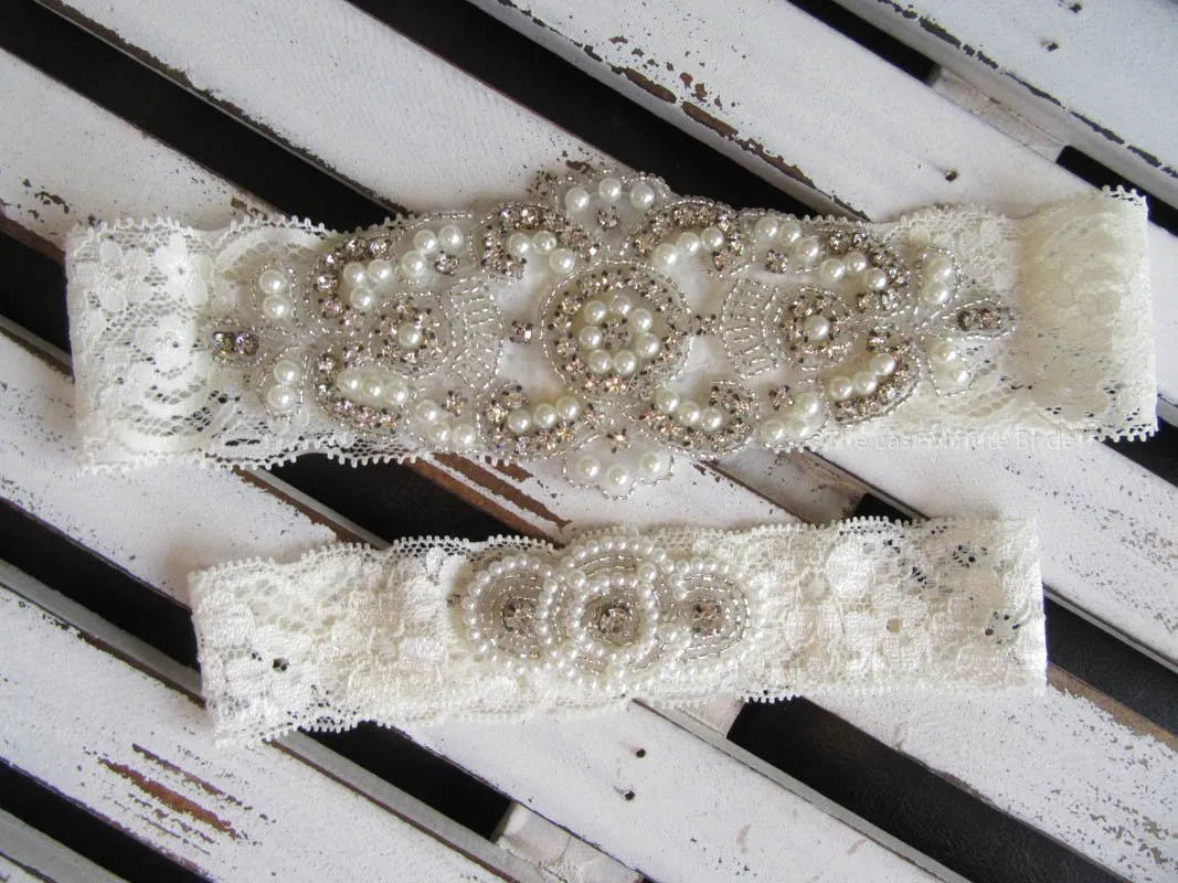 Bridal Garter Style: Beloved (Set)