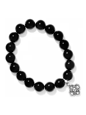 Brighton - Toledo Black Stretch Bracelet