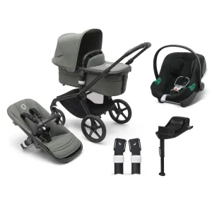 Bugaboo Fox 5 Cybex Bundle - Black/Forest Green