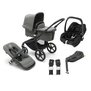 Bugaboo Fox 5 Maxi-Cosi Bundle - Black/Forest Green