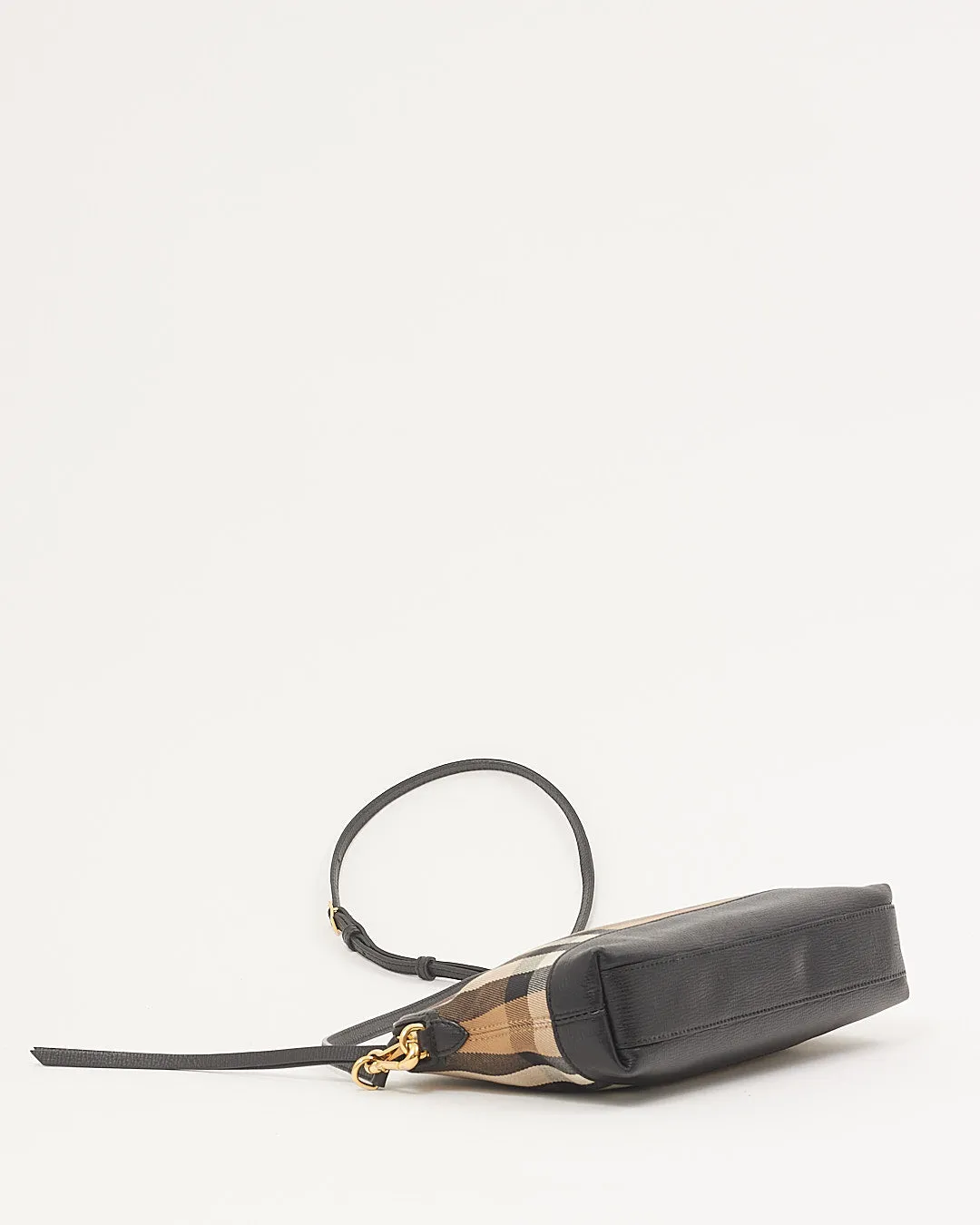 Burberry Nova Check Canvas Crossbody Bag