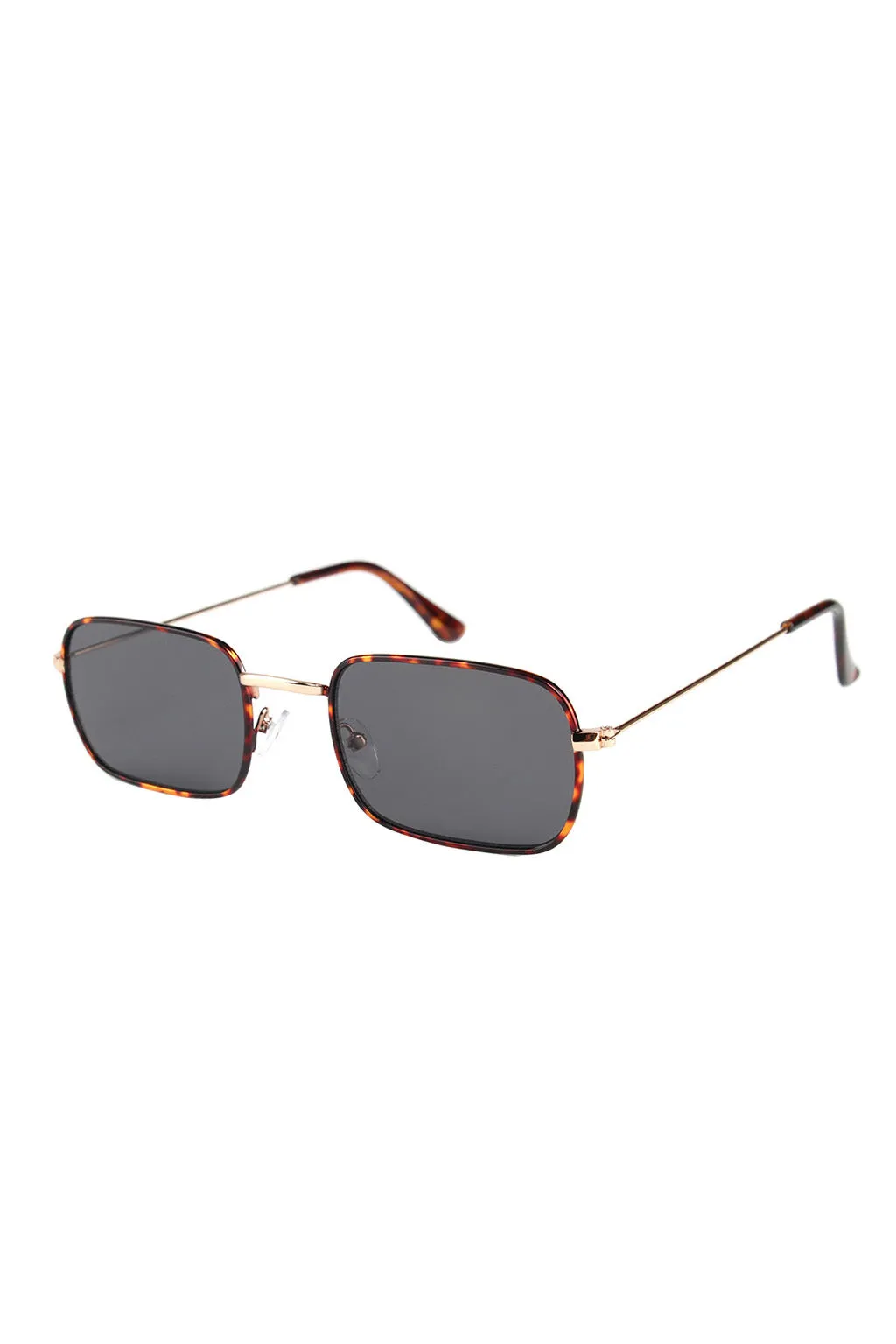 Burning Bright Black Metal Sunglasses