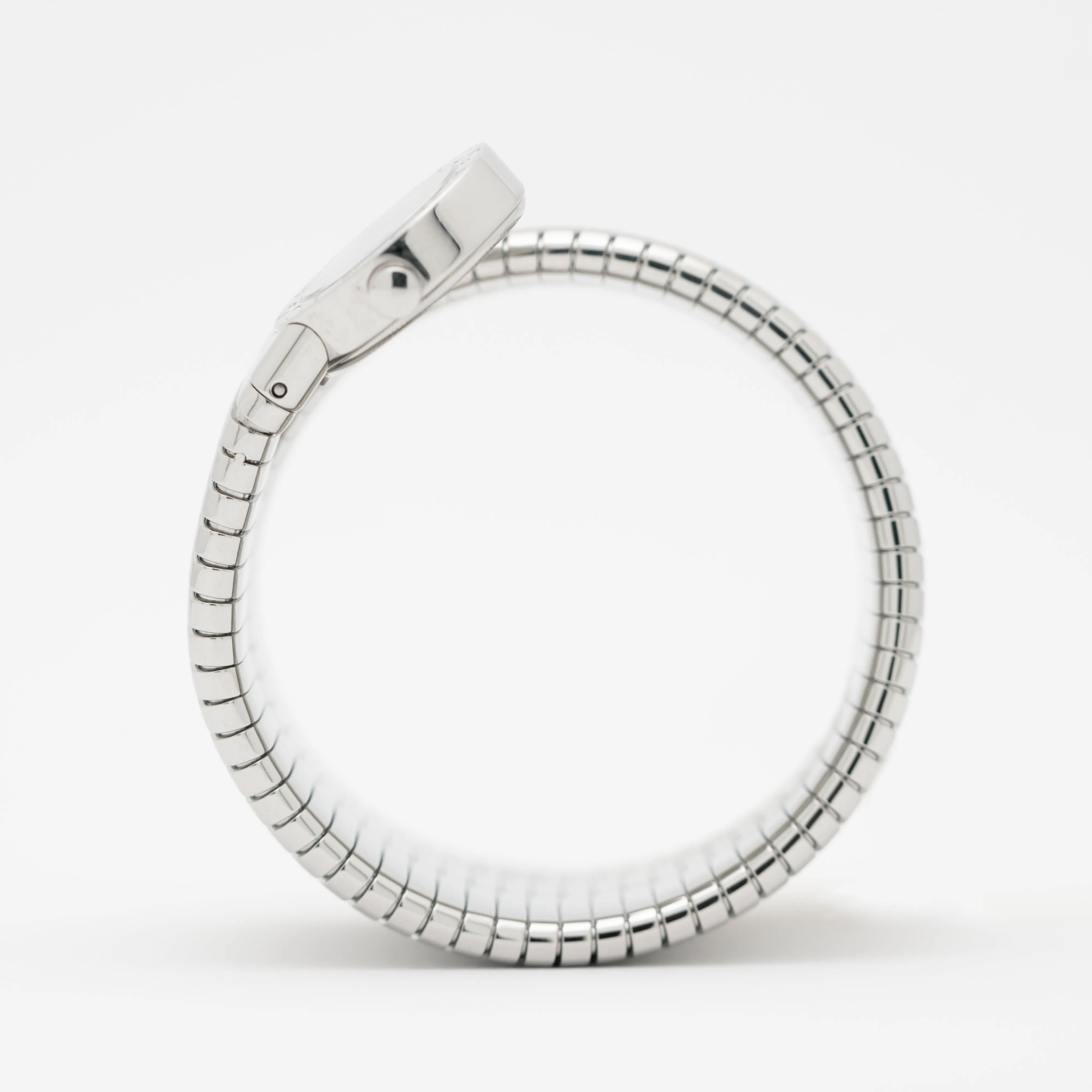 BVLGARI STAINLESS STEEL TUBOGAS WRAP BB191TS