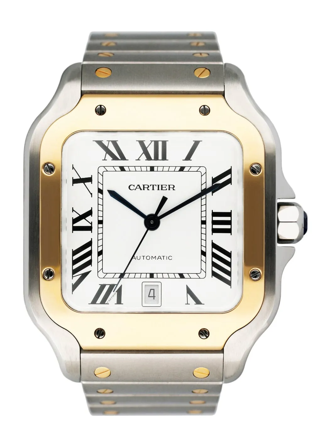 Cartier Santos W2SA0009 Large Size Mens Watch Box Papers