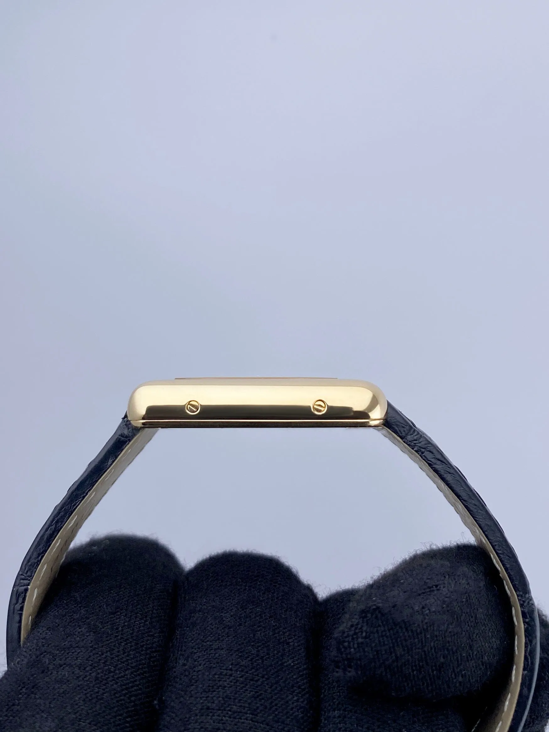 Cartier Tank Louis W1529856 18K Yellow Gold Ladies Watch Box Papers