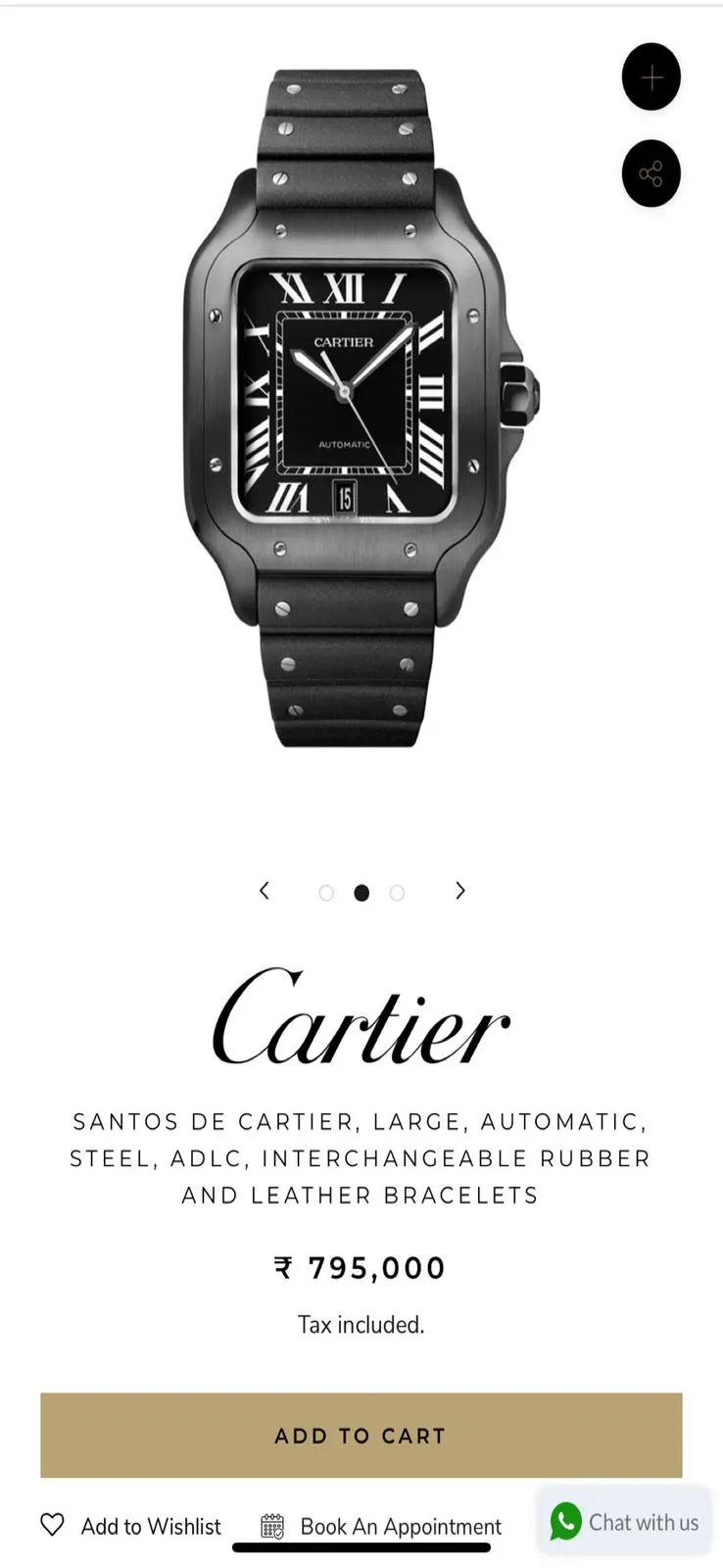 Cartier The Luxurious, Dynamic & Simple, what a classic watch is called