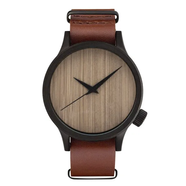 Casual Bamboo Watch Analog Wristwatch Fashion Wooden Watch Business Men's And Women's Watches Female Clock