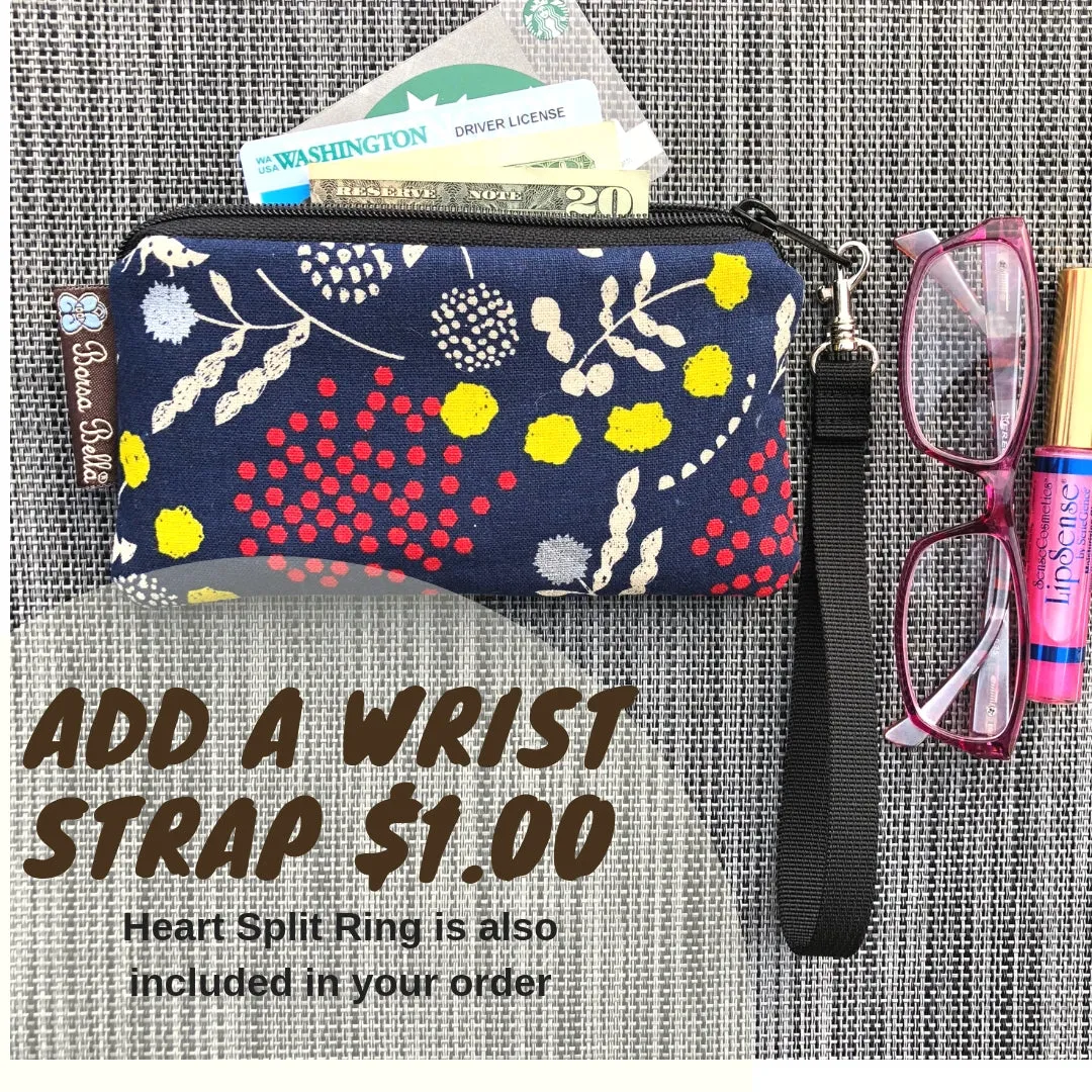 Catch All Zippered Pouch - Urban Jungle Fabric
