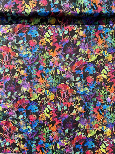 Catch All Zippered Pouch - Urban Jungle Fabric
