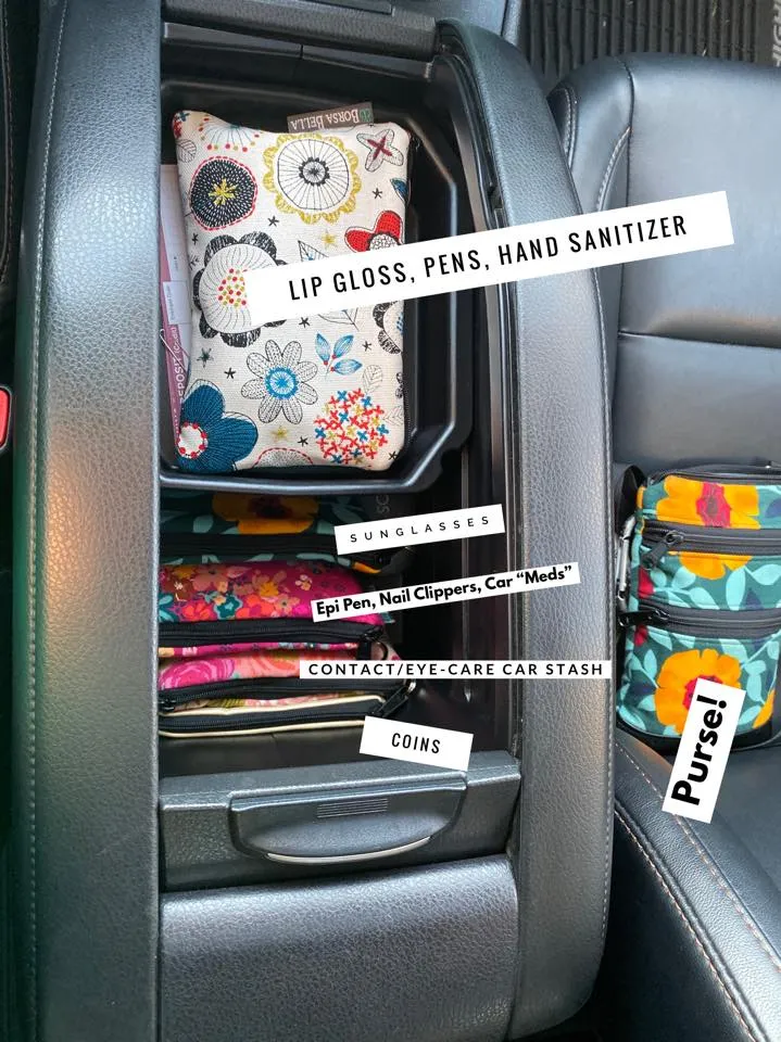 Catch All Zippered Pouch - Urban Jungle Fabric