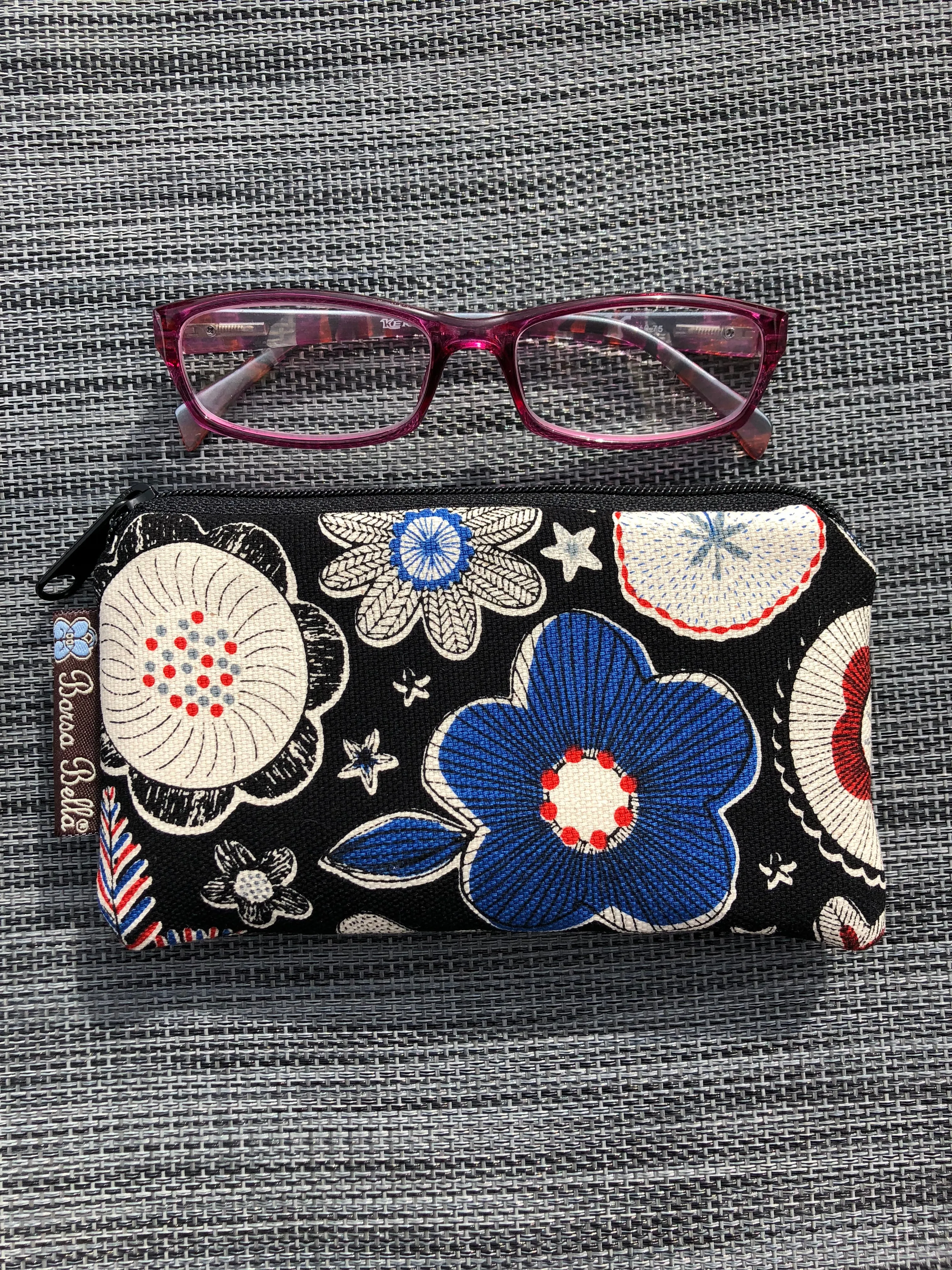 Catch All Zippered Pouch - Urban Jungle Fabric