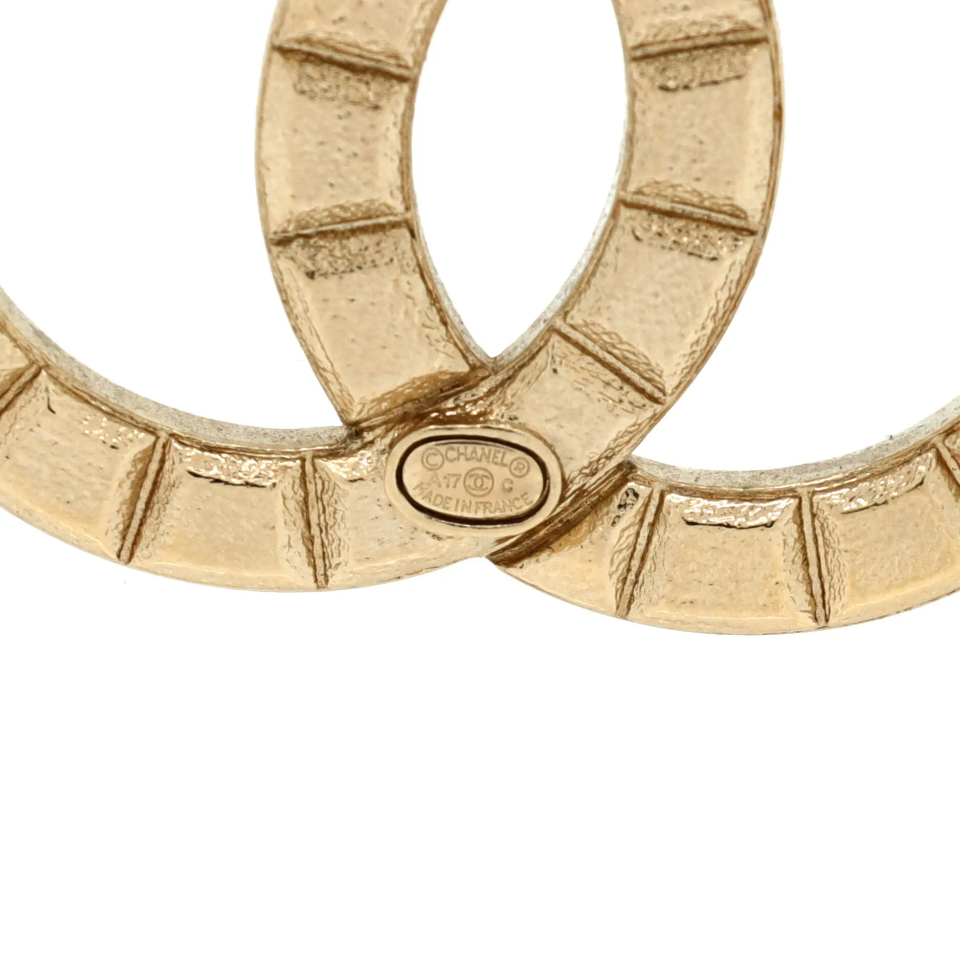 CC Stud Brooch Metal