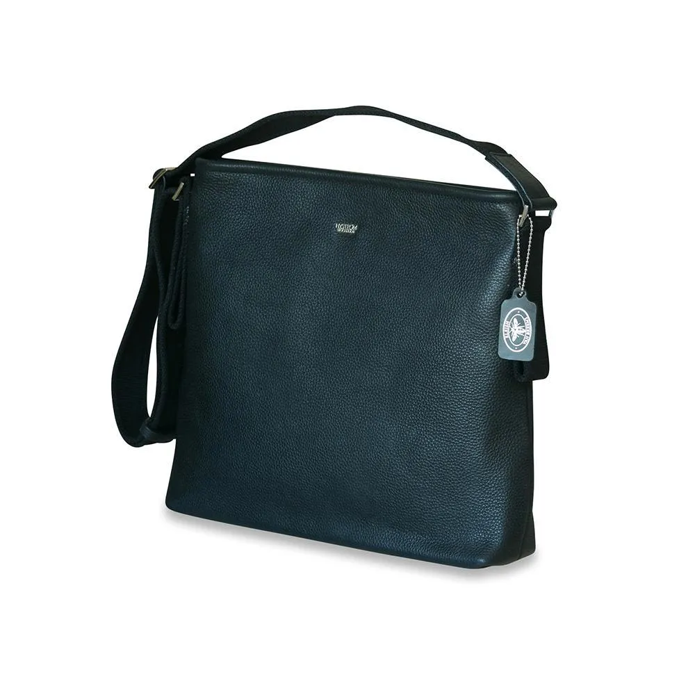 City Leather Messenger Bag