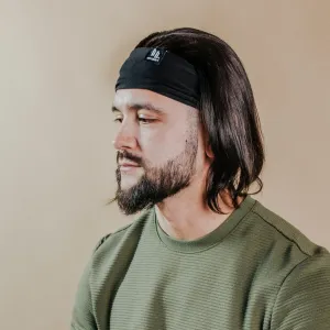 Classic Logo Headband - Black
