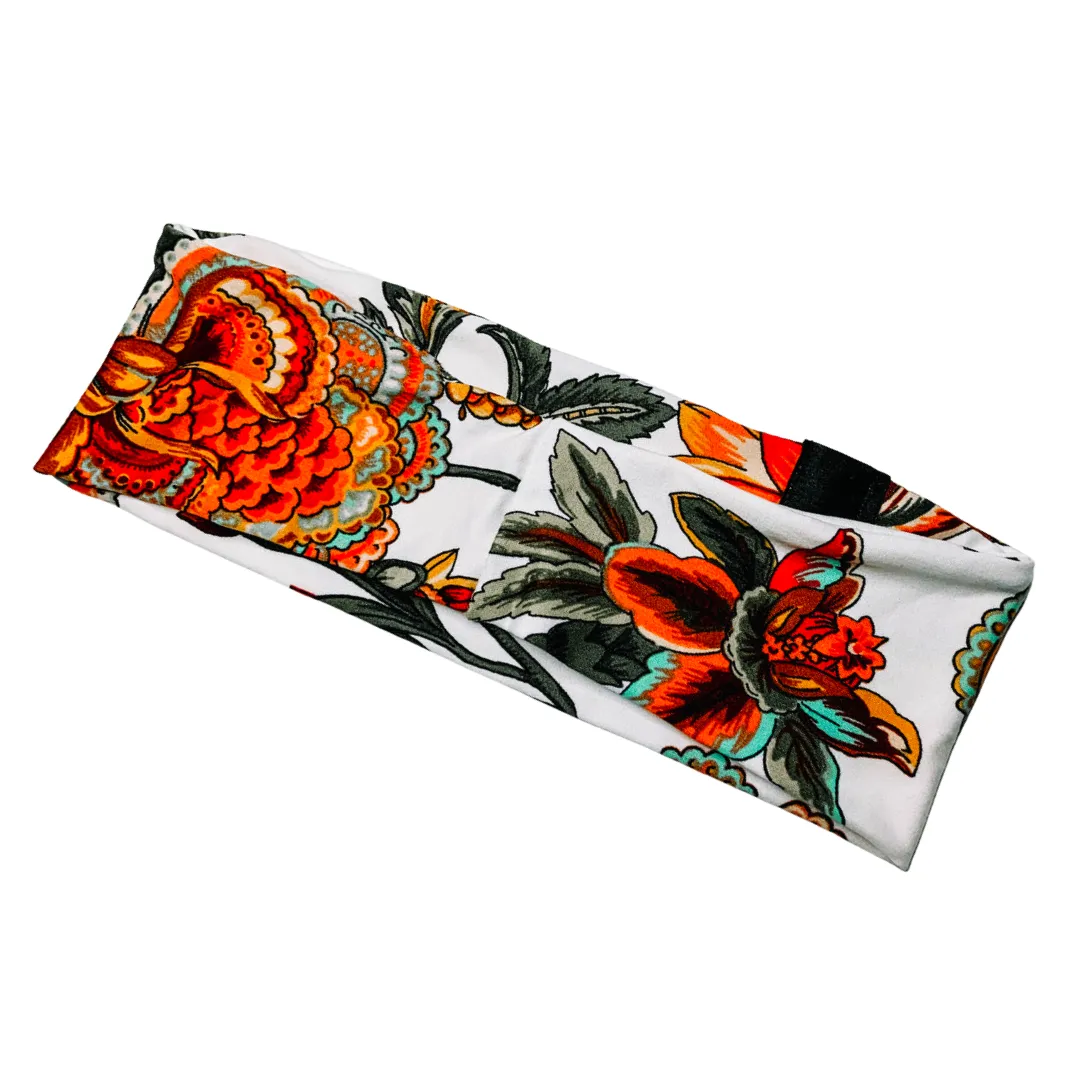 Classic Logo Headband - Floral Tattoo