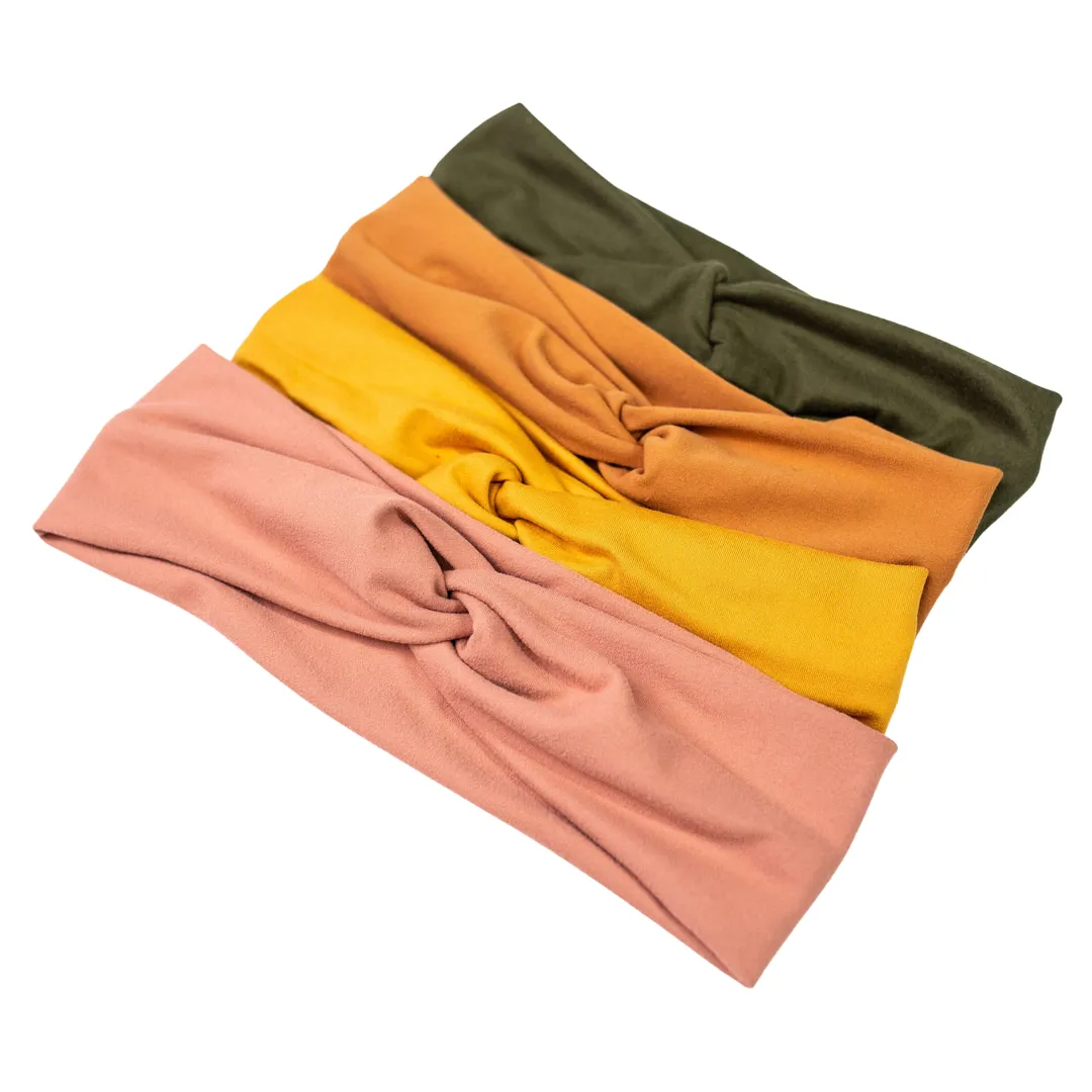 Classic Twist Headband - Blush