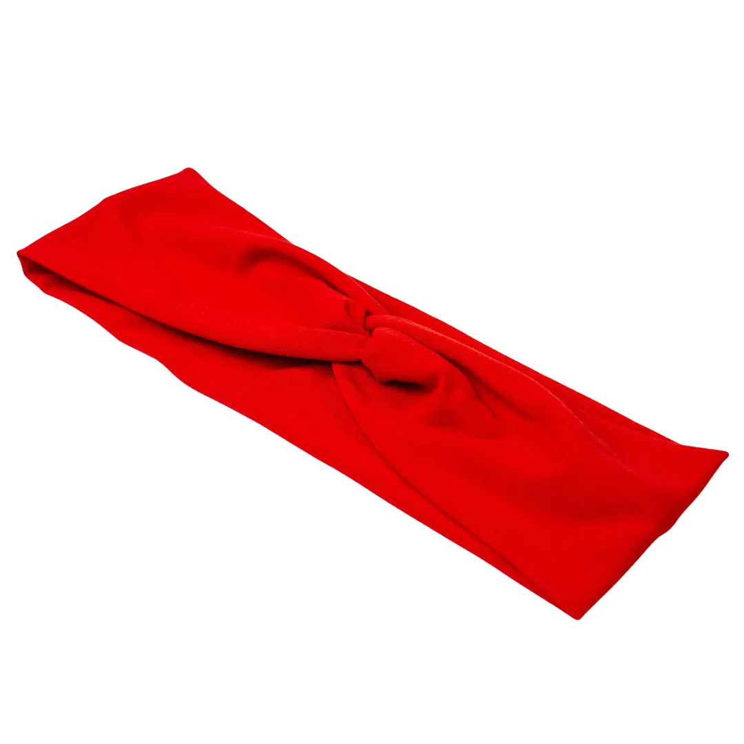 Classic Twist Headband - Kingdom Red