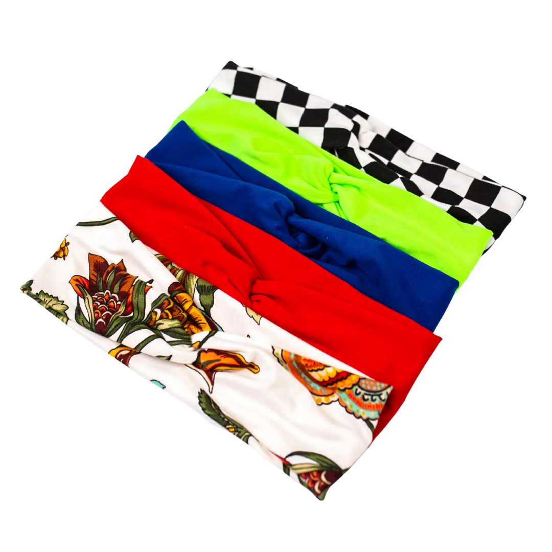 Classic Twist Headband - Kingdom Red