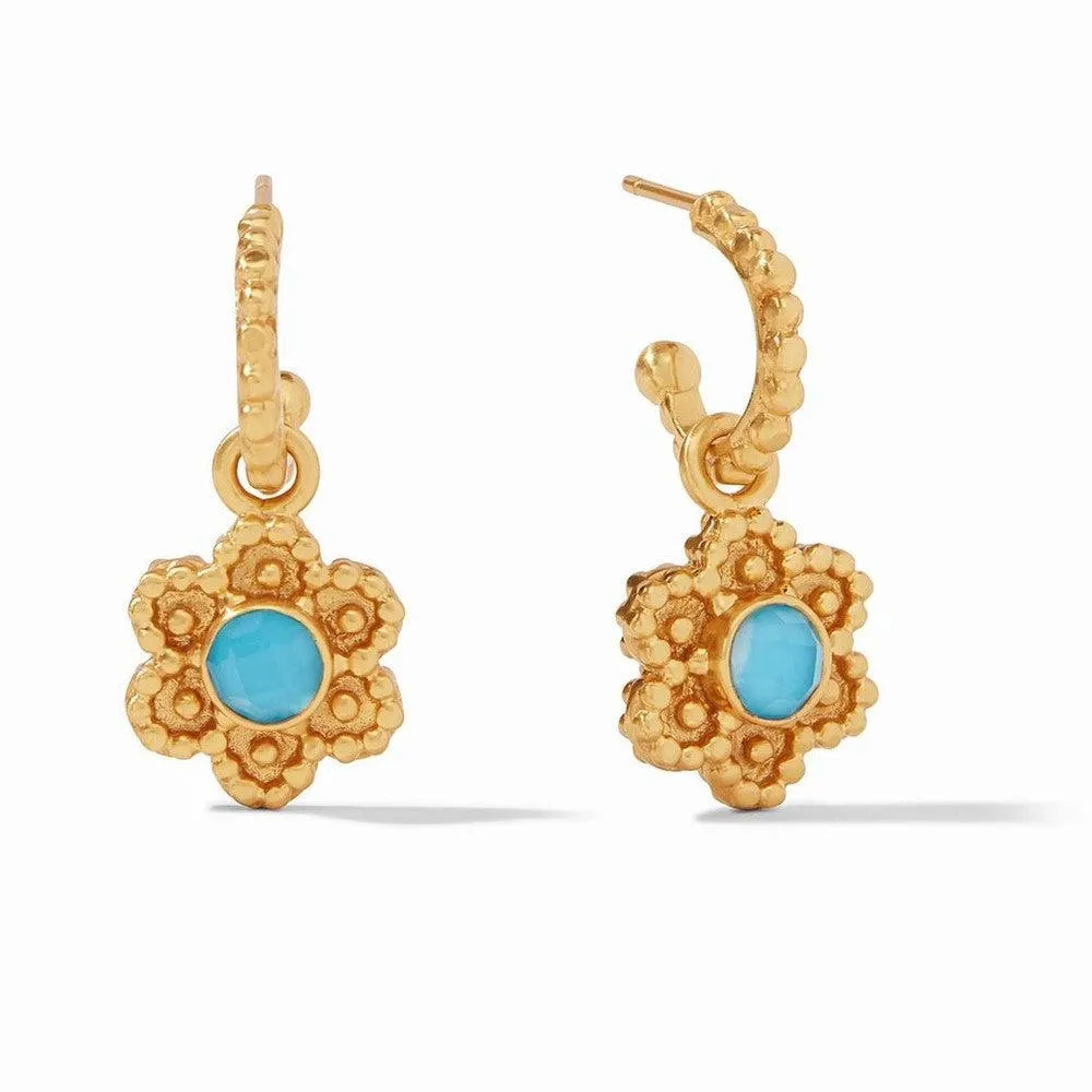 Colette Hoop & Charm Earrings