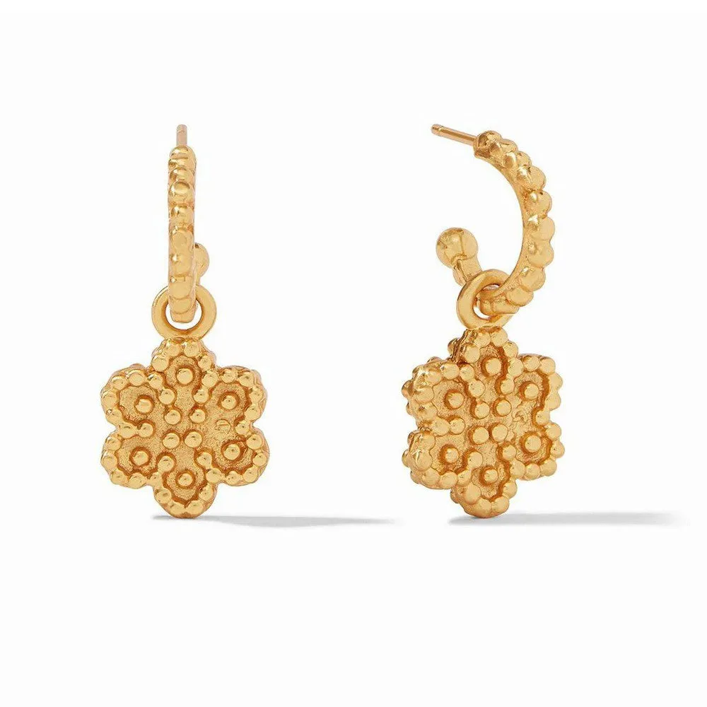Colette Hoop & Charm Earrings
