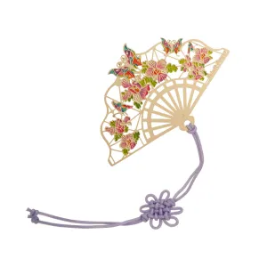 Colour Metal Bookmark - SG Butterfly