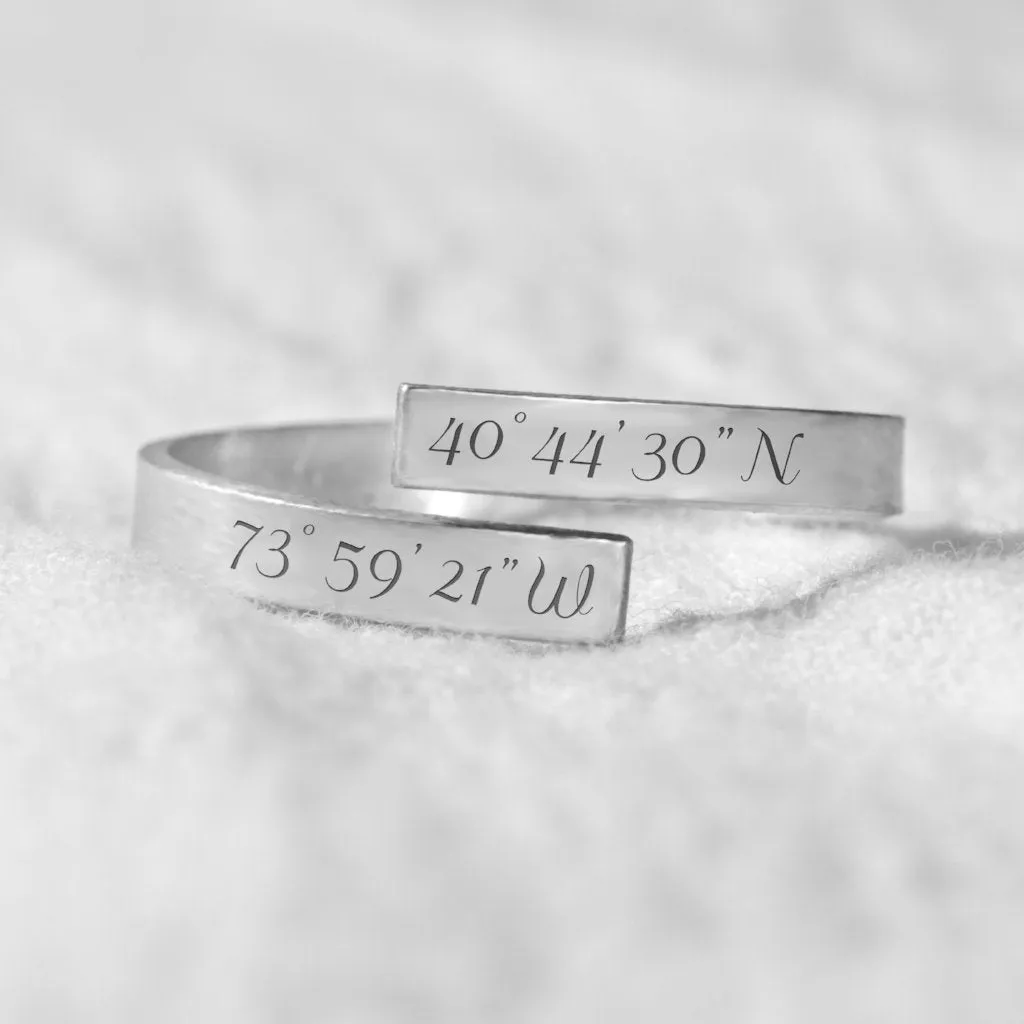 Coordinates Ring - Wrap Rings