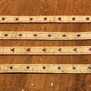 Cork Strapping - Decorative Inlay cork strapping