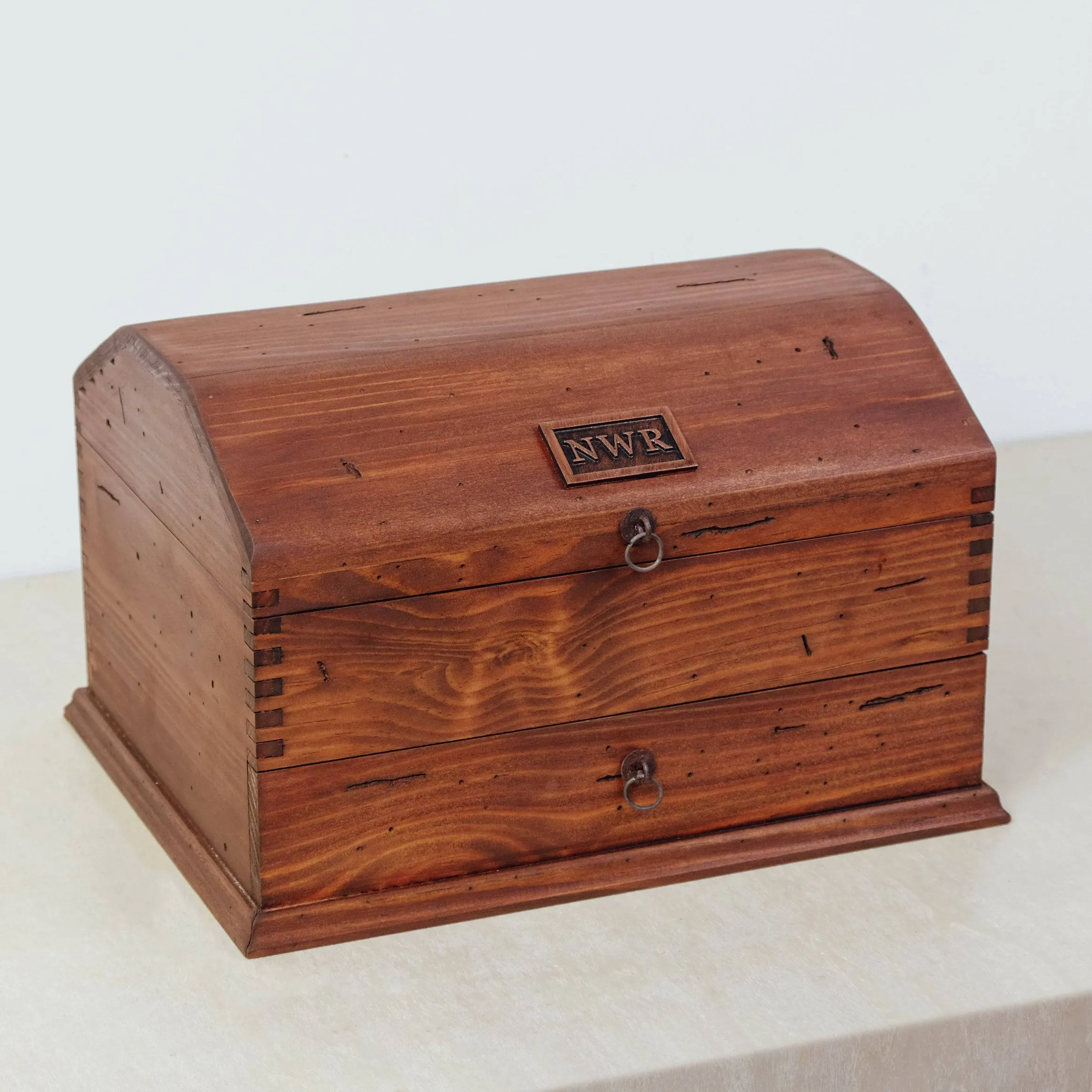 Curved Watch Box No.8 with Drawer