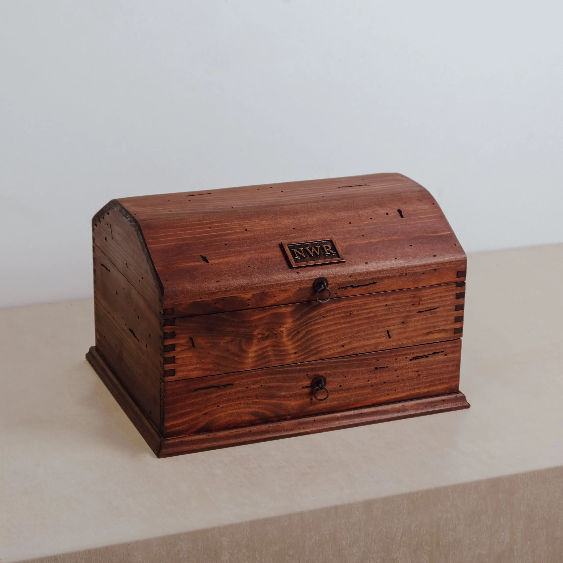 Curved Watch Box No.8 with Drawer