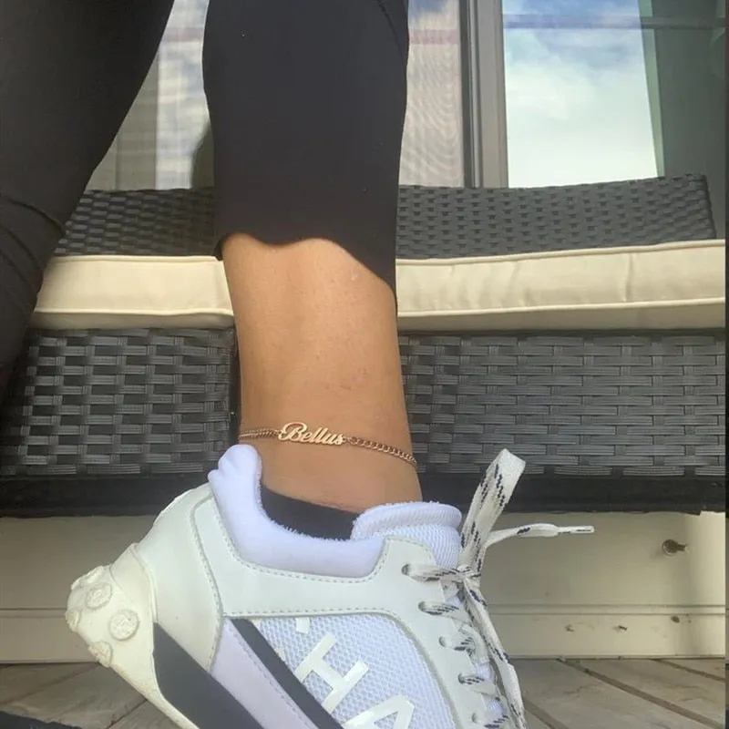 Custom Name Cuban Anklet/Bracelet