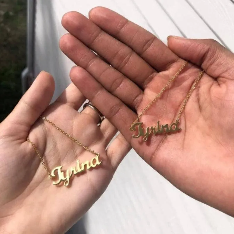 Custom Name Necklace Gift – Personalized Jewelry Keepsake