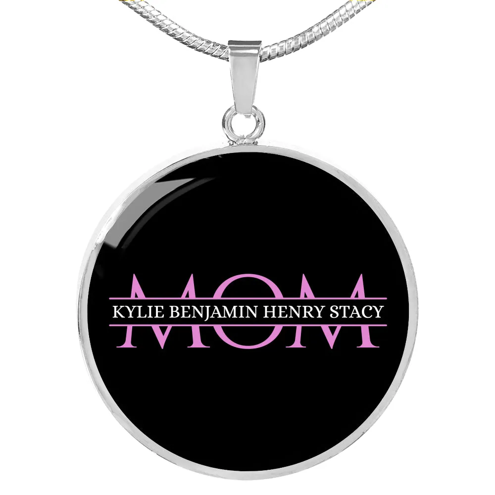 CUSTOM NAMES MOM NECKLACE