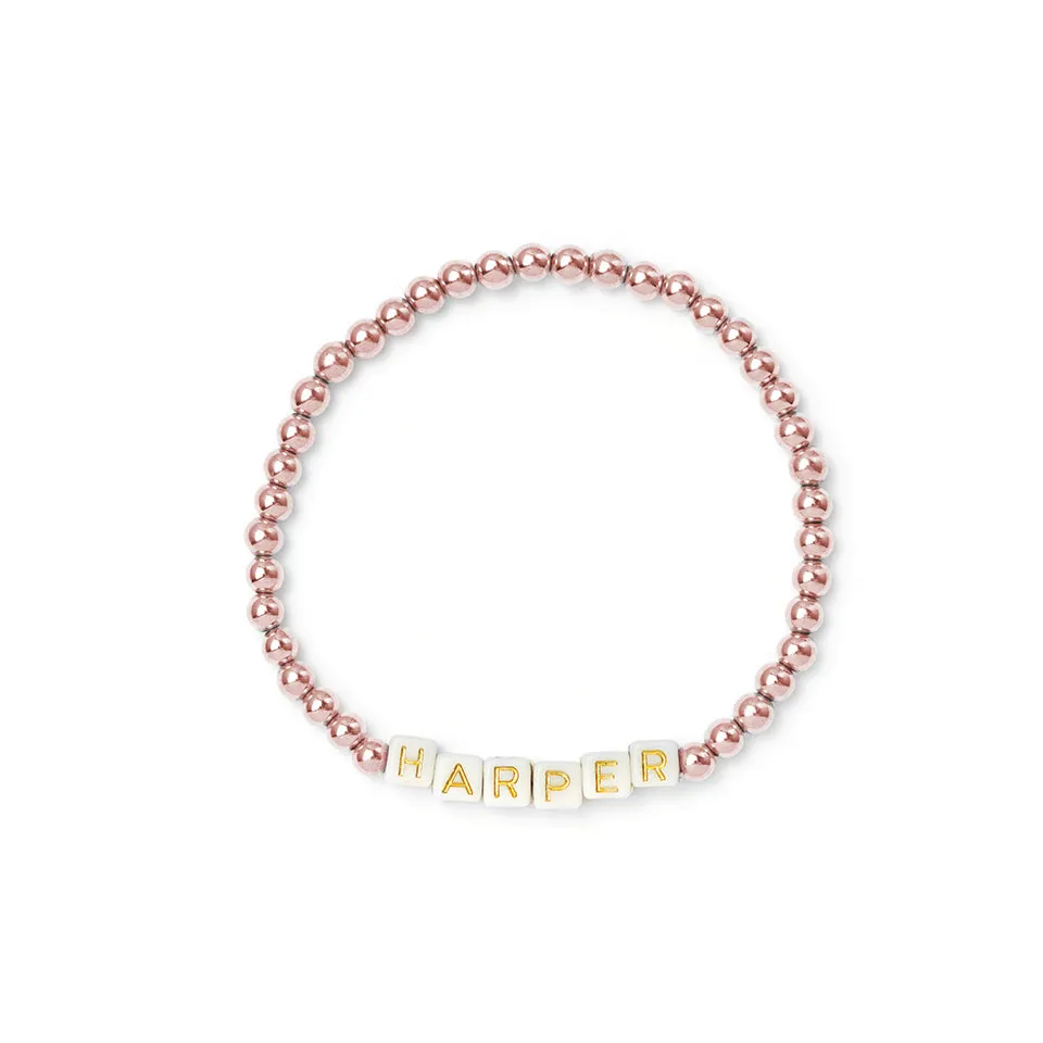 Custom Rose Gold Bracelet