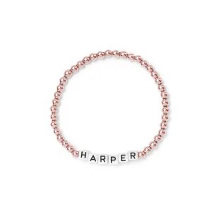 Custom Rose Gold Bracelet