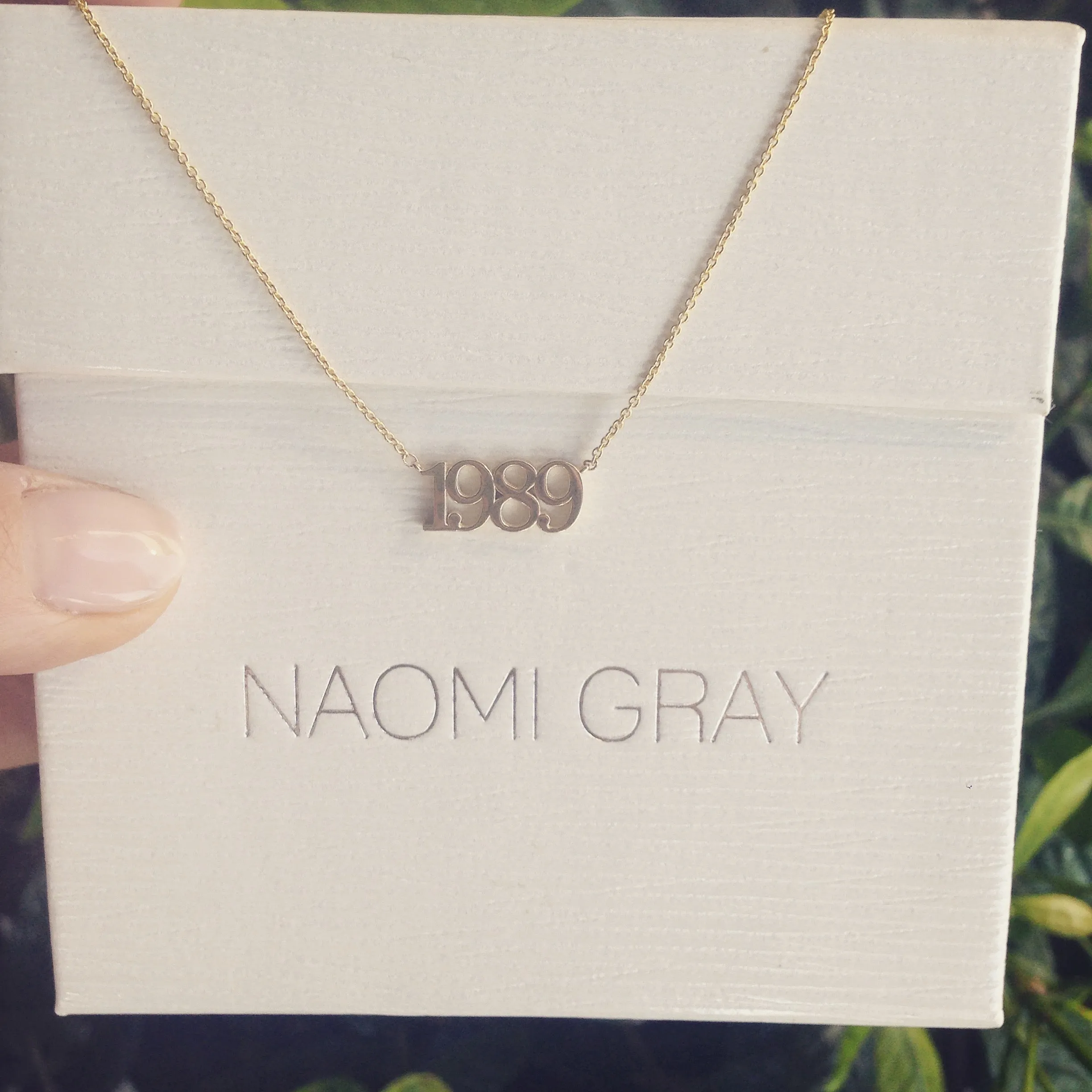 Custom Year Necklace