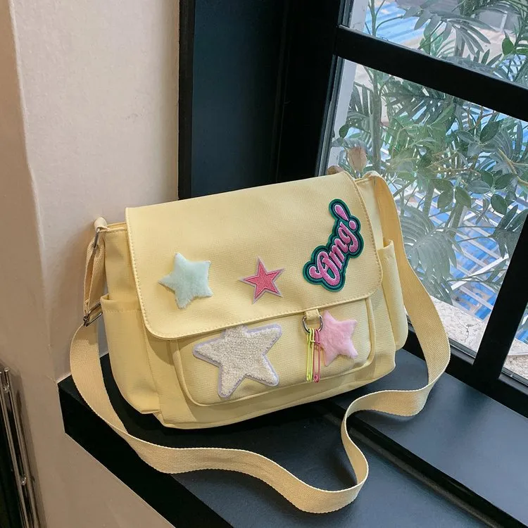 Cute Girly Star Shoulder Bag