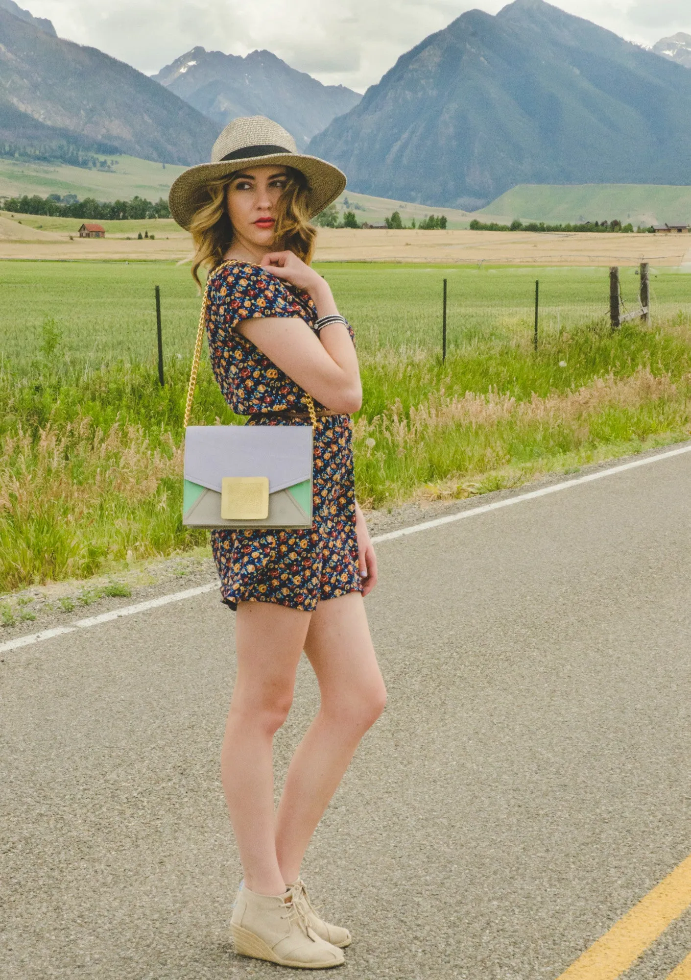 Dareen Hakim Collection Le Cannes Crossbody Handbag