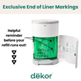 Dekor Eko Mini Diaper Pail Refills (2-Pack)