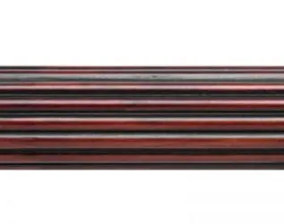 DH RP3304-PLE4 3" Reeded Wood Pole, 4ft Length (48")