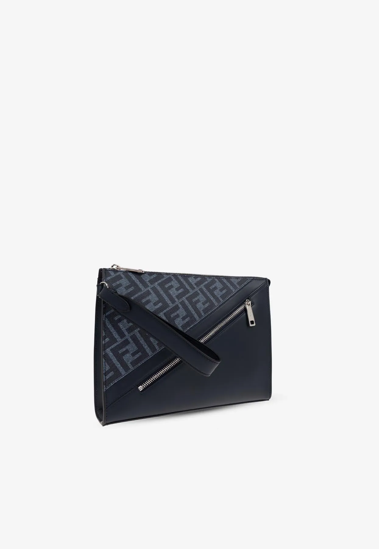 Diagonal FF Monogram Flat Pouch Bag