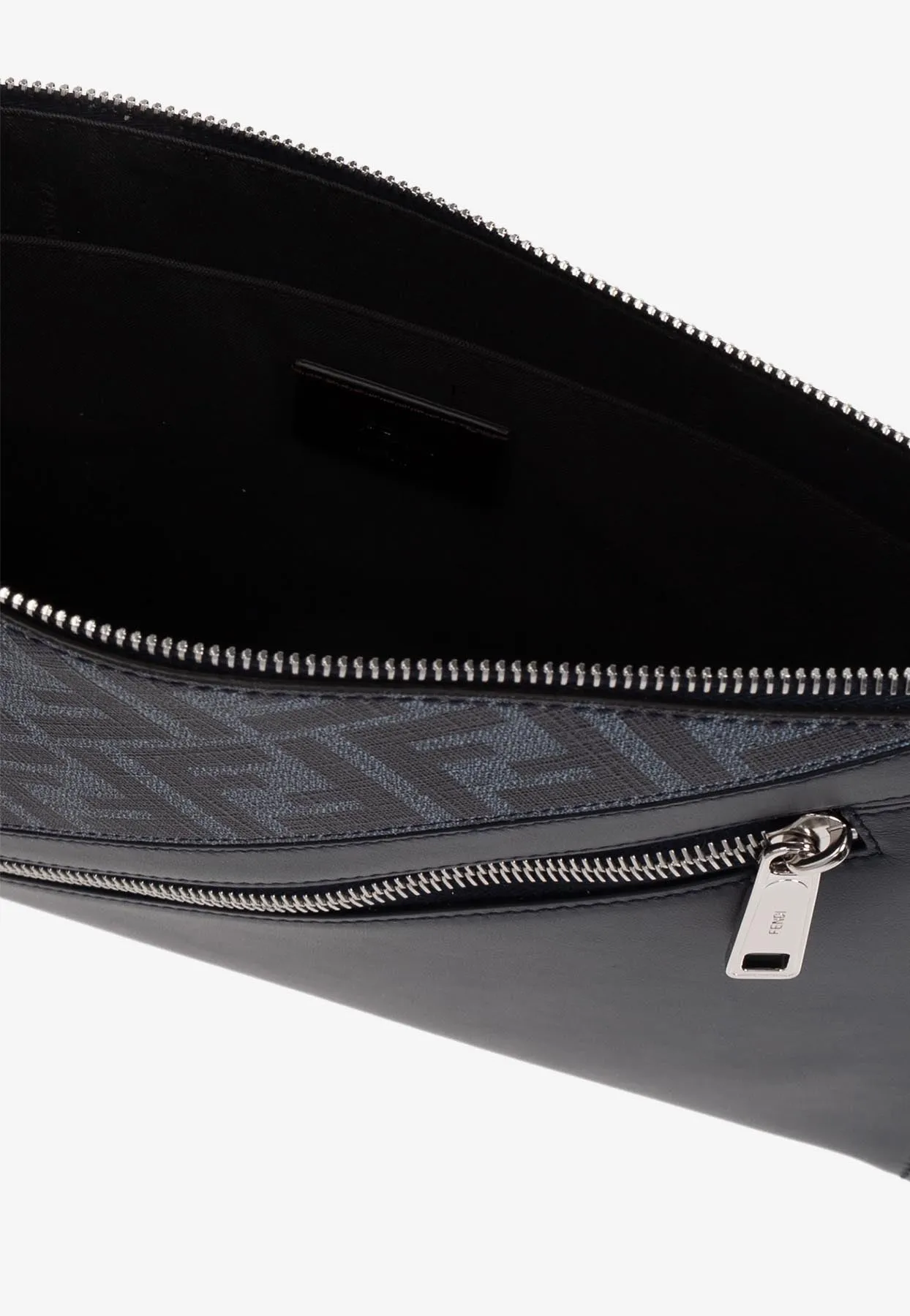Diagonal FF Monogram Flat Pouch Bag