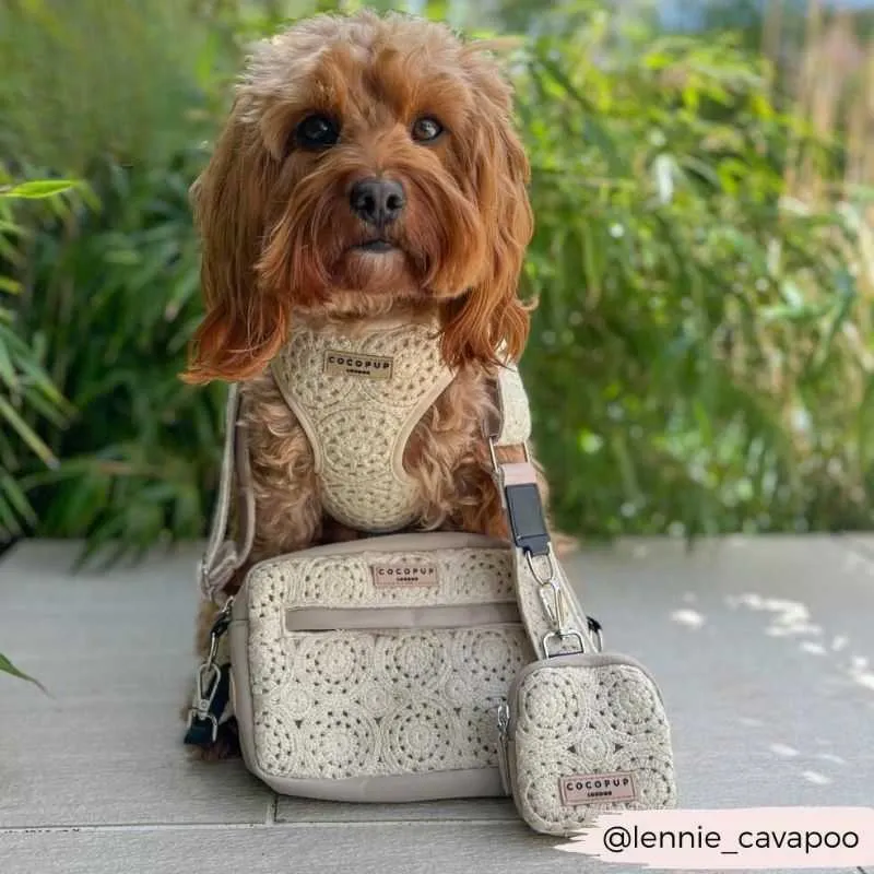 Dog Walking Bag - Festival Crochet