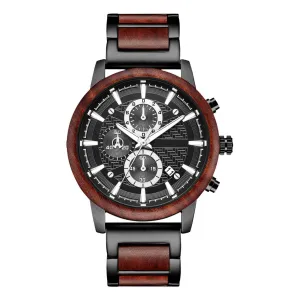 EMBERCORE - Men Wood Watch Chronograph