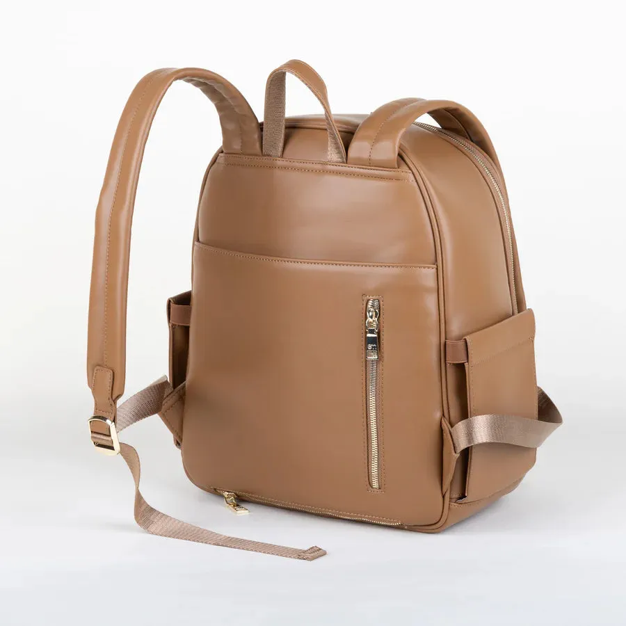 Enya Mond Elara Diaper Bag Backpack - Sorrel