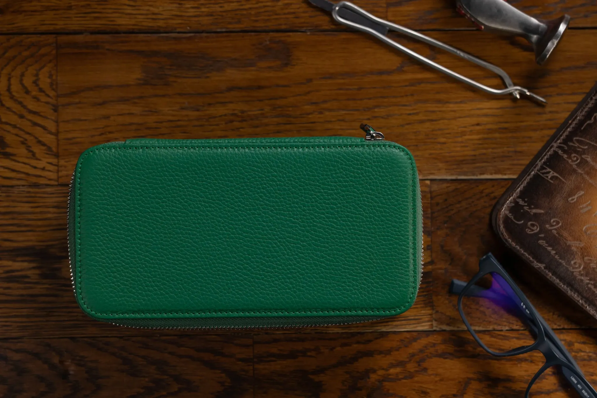 Ephesus Watch Case - Togo Green