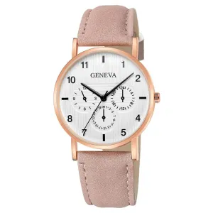 Exquisite simple style women luxury fashion quartz