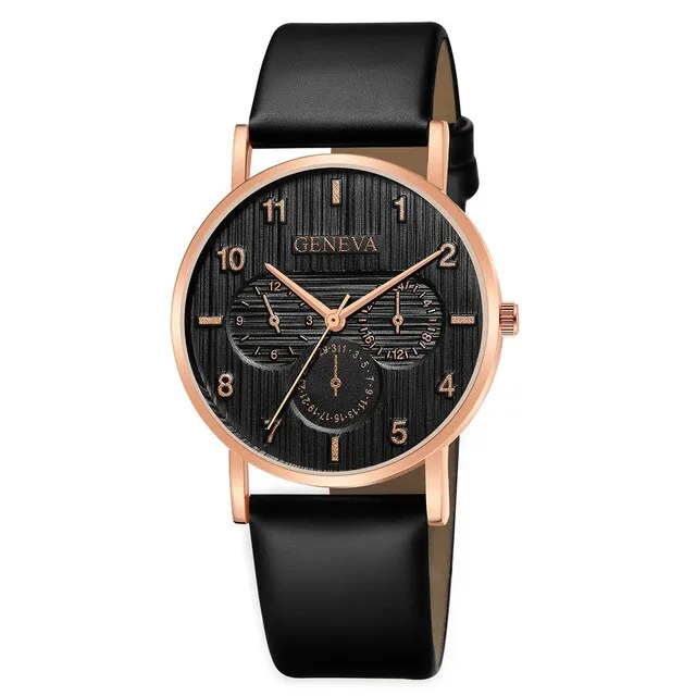 Exquisite simple style women luxury fashion quartz
