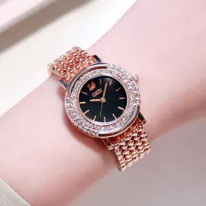 Fashion diamond simple niche luxury ladies watch